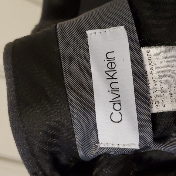 Calvin Klein Dark Grey Dress Pants (Tailored) - Picture 5 of 5